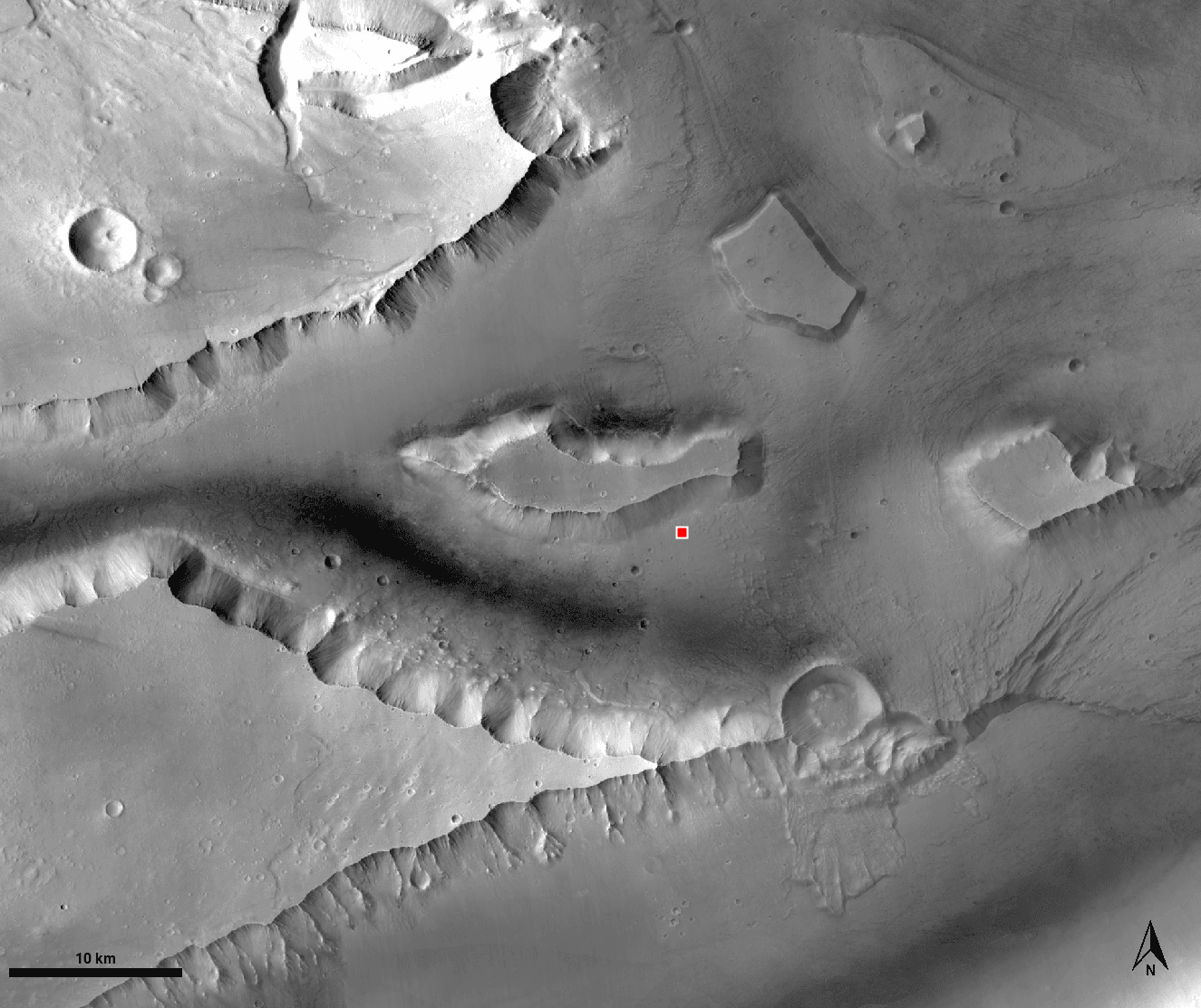 Terra Nordica colony location marked