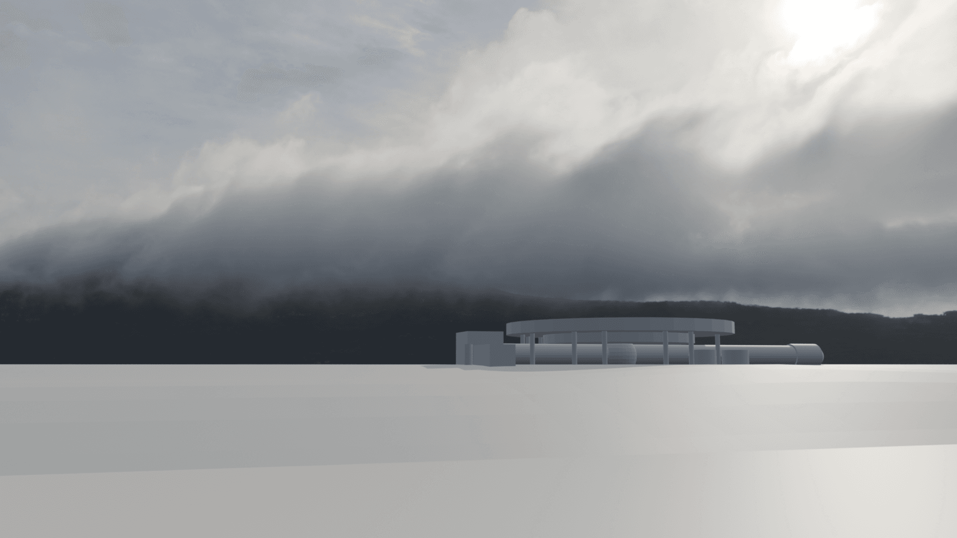 Svalbard model in Blender